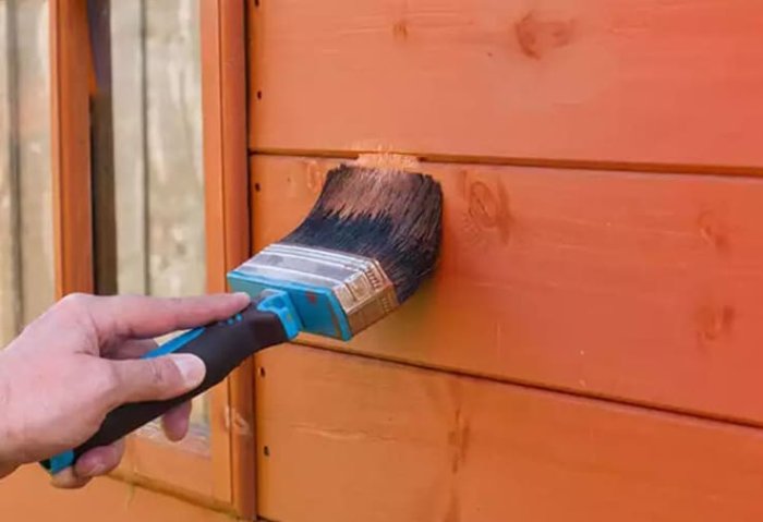Чем покрасить бытовку внутри и снаружи